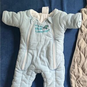 Cozy Blue and Gray Kids Pajamas Set